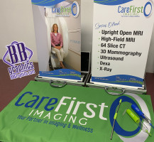 Care First Imaging – Table Banners, Tablecloth, & Reusable Straws