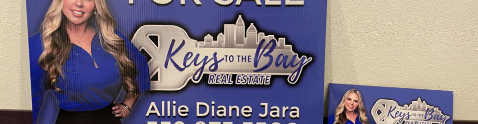 Keys to the Bay Yard Signs