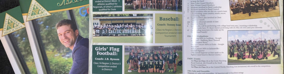 Trinity Catholic High School Annual Booklets