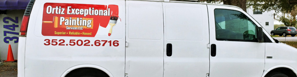 Ortiz Exceptional Painting Van