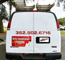 Ortiz Exceptional Painting Van – Rear