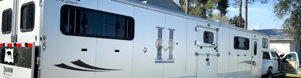Julian Harris Show Horses Trailer Decals