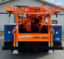 Sunshine Well & Pump Utility Truck – Rear