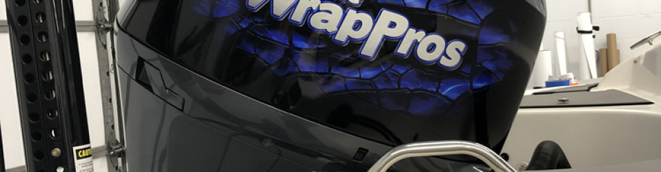 WrapPros Boat Motor