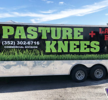 Pasture Knees Lawn Equipment Trailer
