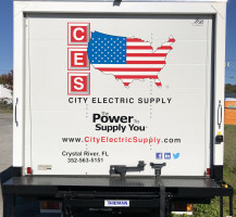 CES Electric Box Truck – Rear