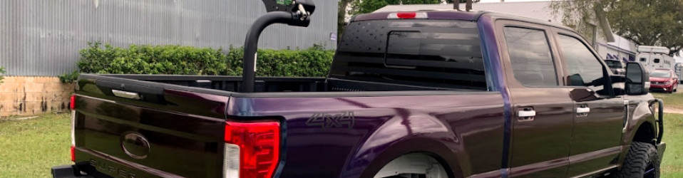 F250 Deep Space Color Swap Rear w/ Window Decals