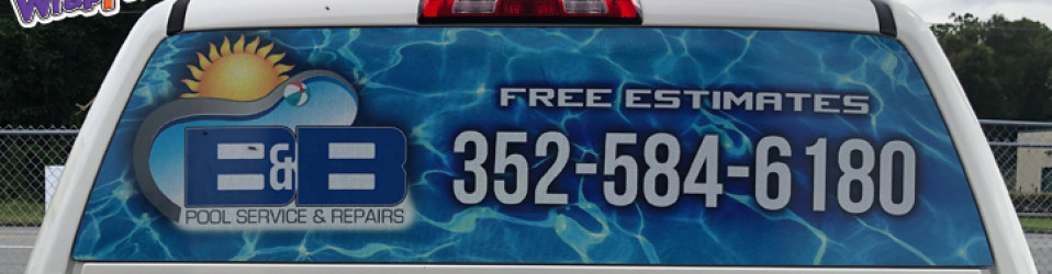 B & B Pools – Rear Window Perf