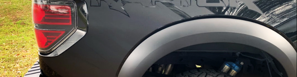 Satin Black Raptor Decals