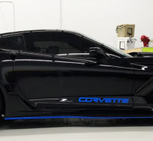 Corvette Blue Details