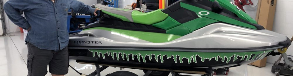 Monster Energy Jet Ski