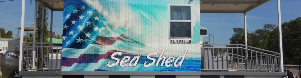She Shed House Boat