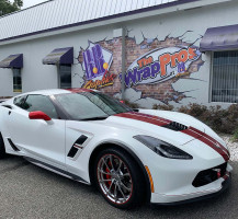 Corvette Stripes, Mirrors & Wheels