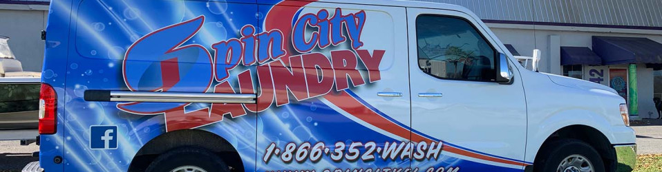 Spin City Laundry Van