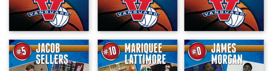Vanguard Basketball Senior Posters