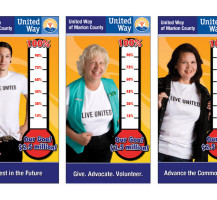 United Way Thermometers