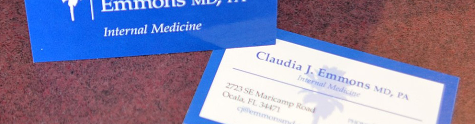 Claudia Emmons Business Cards