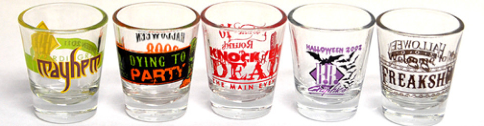 BB Graphics Halloween Shot Glasses