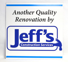 Jeff’s Services Sign