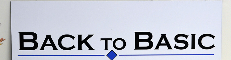 Back to Basics Holdings LLC. Vinyl Sign