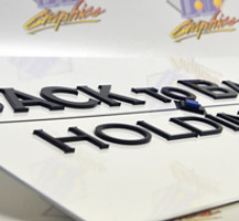 Back to Basics Holdings LLC. Acrylic Sign