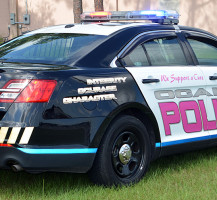 Breast Cancer Awareness Pink Ocala Police Dept. Vehicle