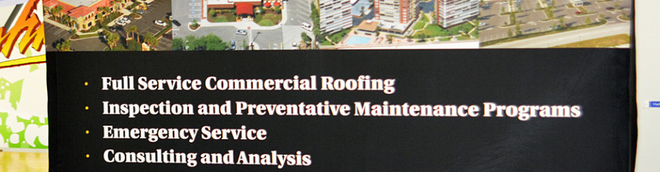 Turley Roofing Trade show Display