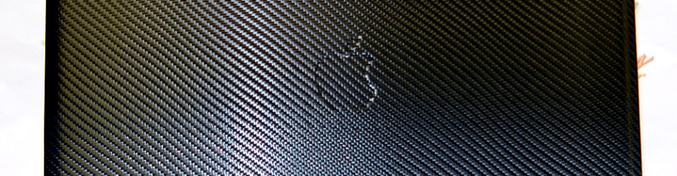 Black Carbon Fiber Macbook Wrap
