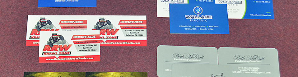 Assortment of Business Cards