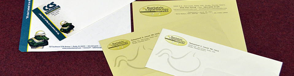 Letterhead, envelopes, and business cards – 1