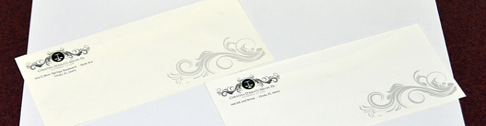 Christine D’Amarto Miller, PA Letterhead & Envelopes