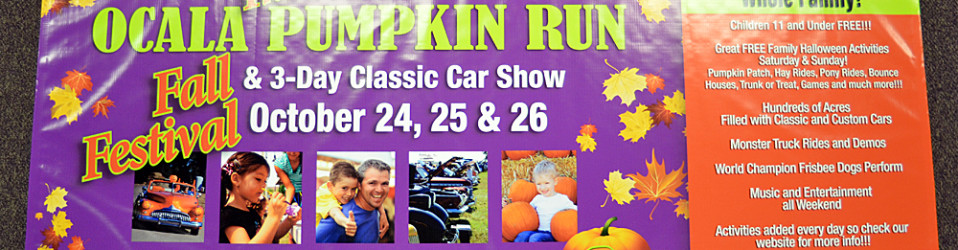 Ocala Pumpkin Run 2014 Banner