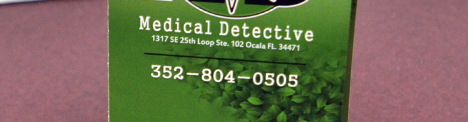 Medical Detectives Brochure