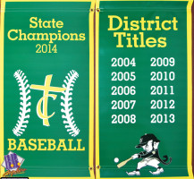 Trinity Catholic High School Avenue Banners