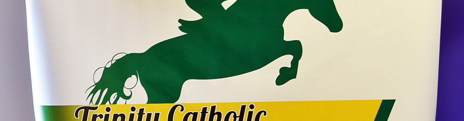 Trinity Catholic High School Equine Banner