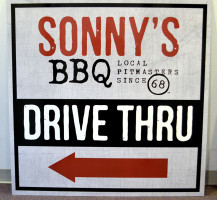Sonny’s BBQ Take Out Sign