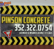 Pinson Concrete Signs