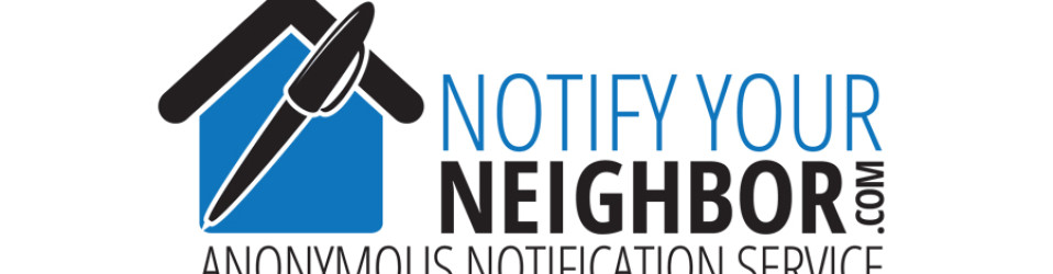 Notify Your Neighbor Logo Design