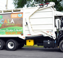 City of Ocala Sanitation Truck