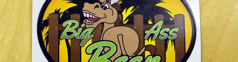 Big Ass Beer Stickers