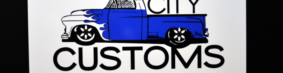 Detroit City Customs Sign