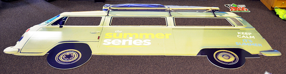 PVC VW Van Cutout – Meadowbrook Church