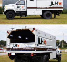 JLH Tree Services Truck