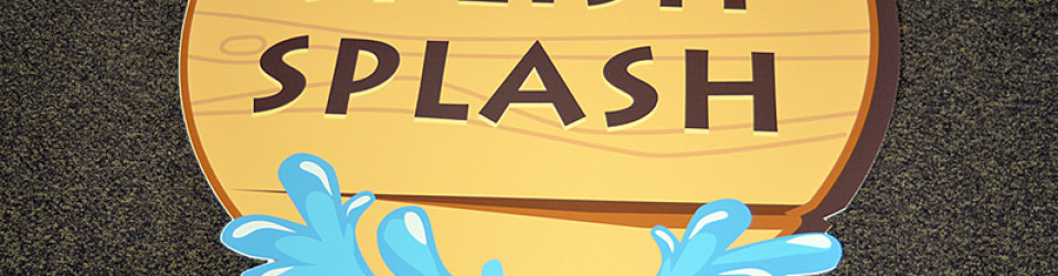 MBC Camp Splish Splash PVC Cutout sign