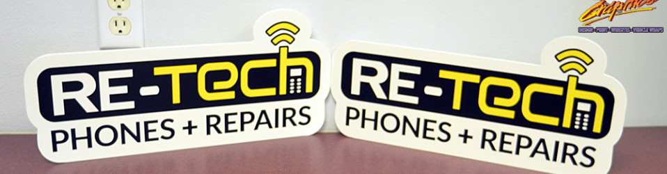 Re-Tech PVC Cutouts