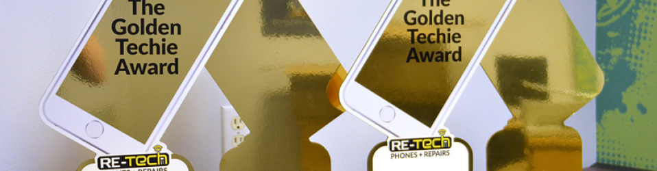 Re-tech Golden Techie Trophies