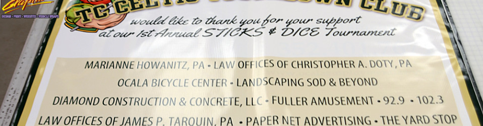 TCHS Sponsor Banner