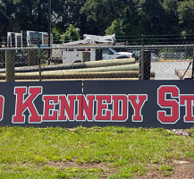 Pop Warner Press Box Signage