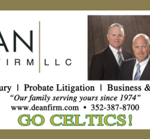 TCHS Dean Law Firm 2014 Sponsor Banner