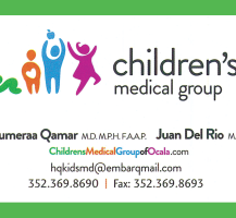 TCHS Children’s Medical Group 2014 Sponsor Banner